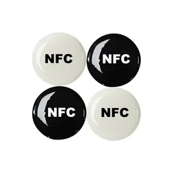 Hot sale Programmable Social Media Anti-metal NFC Sticker Water Proof Epoxy NFC Tag