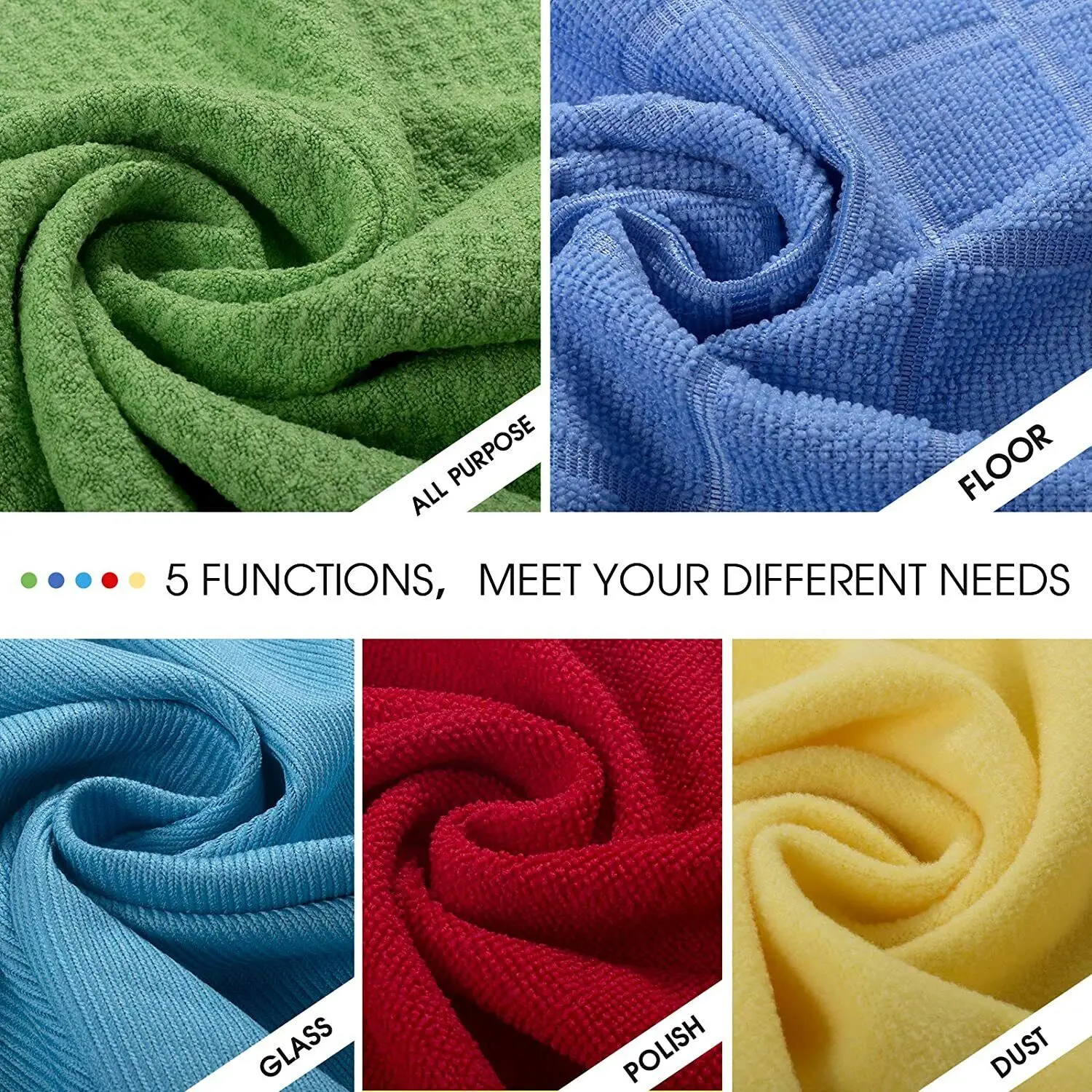 25 шт. салфетки из микрофибры для чистки