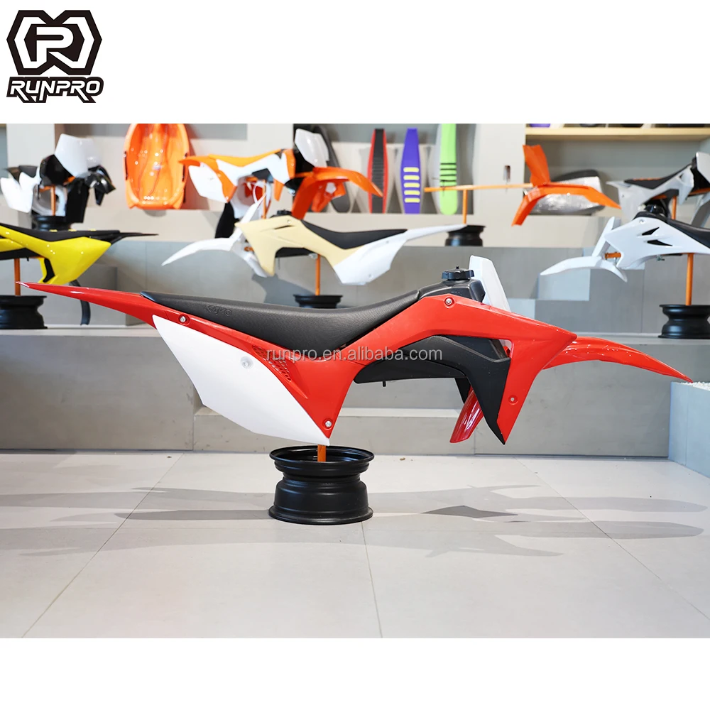 Plastic parts set Pit Dirt Motor Bike crf  Plastic Fairing Body Kits, Mudguards fenders for crf450 70cc 90cc 110cc 250cc 300cc