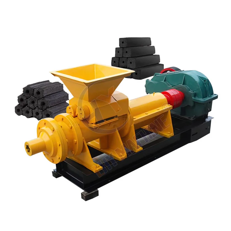 Industrial Coal Biomass Hydraulic Sawdust Bbq Charcoal Briquette Press Machine In Indonesia For Sale (1600703989374)