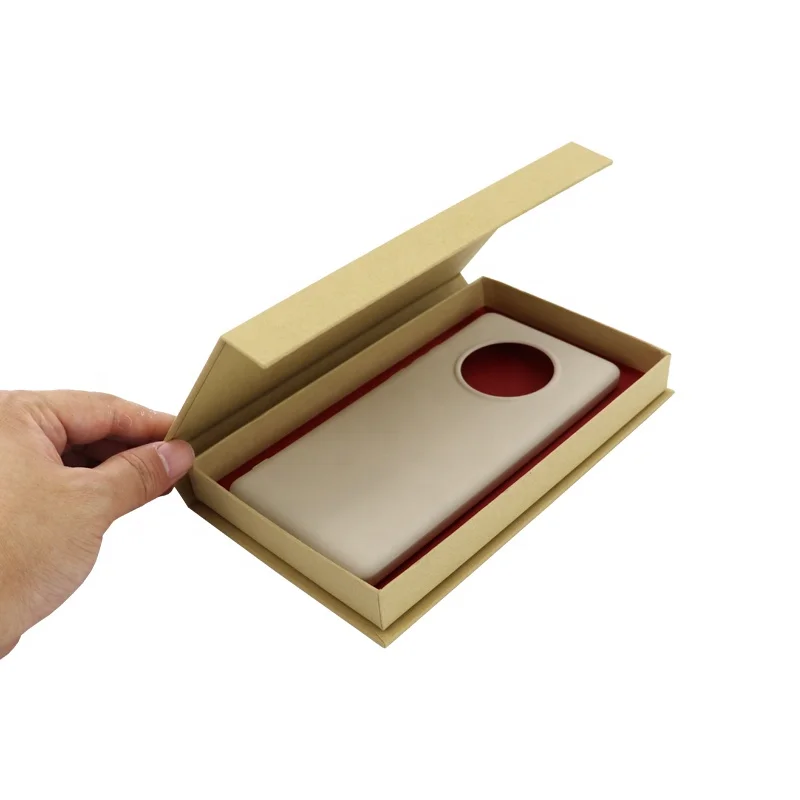 
Hot Sale New Creative Flap Design Package Phone Case Box Customized Large Inventory Can Be Customized Material Size 
