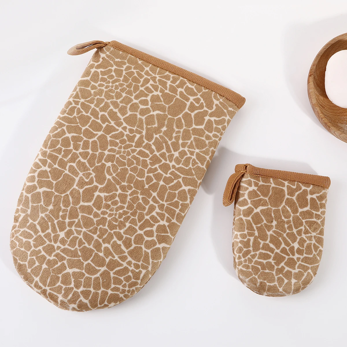 High quality  Sunless Application Custom Self Tanning Mitt Kits Remover Mini Exfoliating Set Waterproof Glove