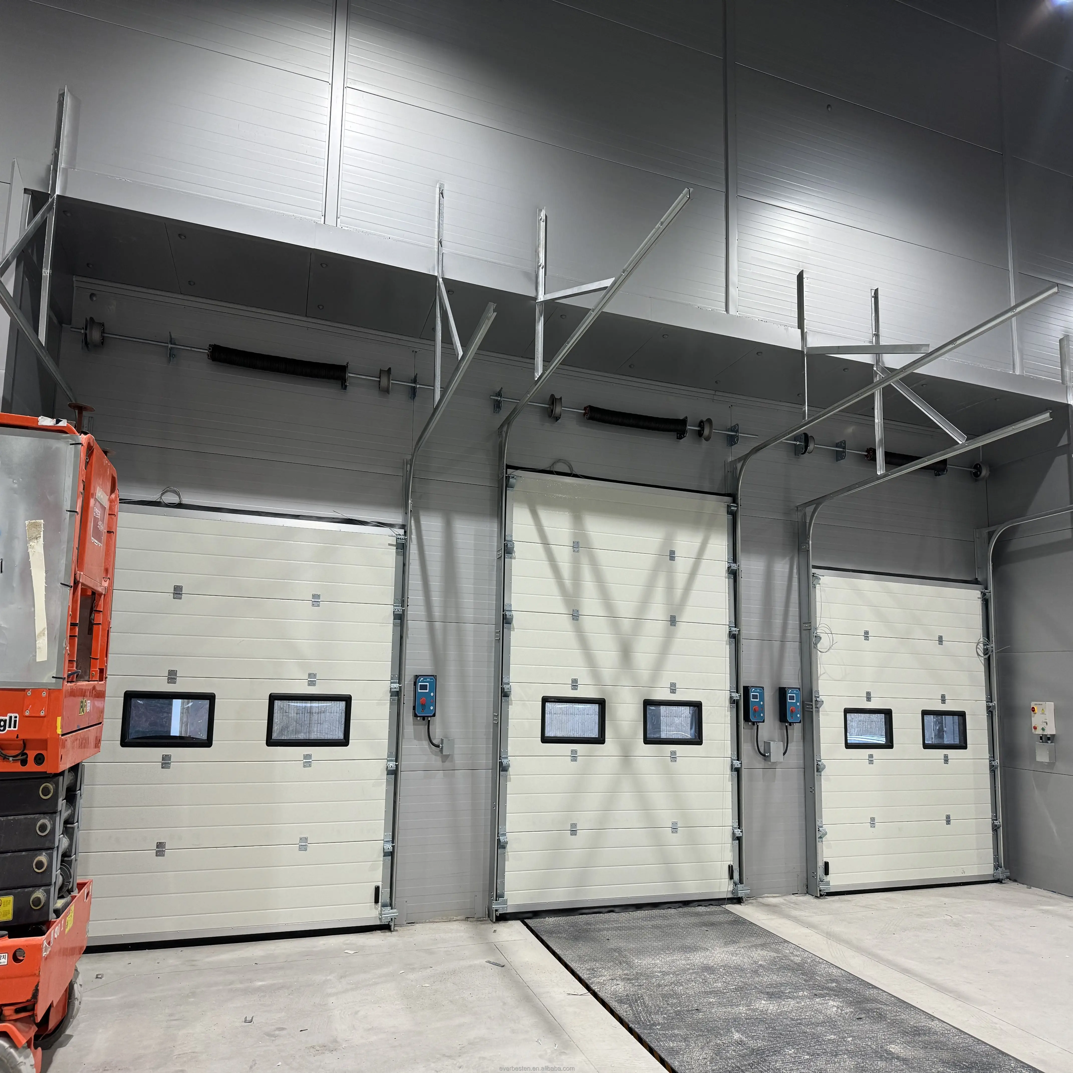 Best Price Automatic Industrial Lift Warehouse Sectional Overhead Sectional Door for Factory