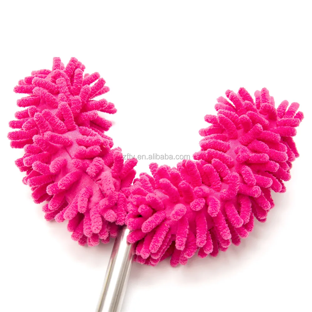 Wholesale High Density Fiber Household Cleaning Feather Dust Feather Duster With Handle