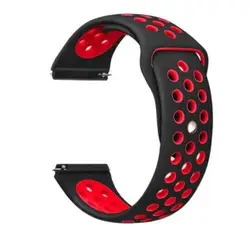 22mm 20mm Silicone Sport Band Strap for Samsung Galaxy Watch 46mm 42mm Smart Bracelet Wristband BANDS Dual Colors Watchband