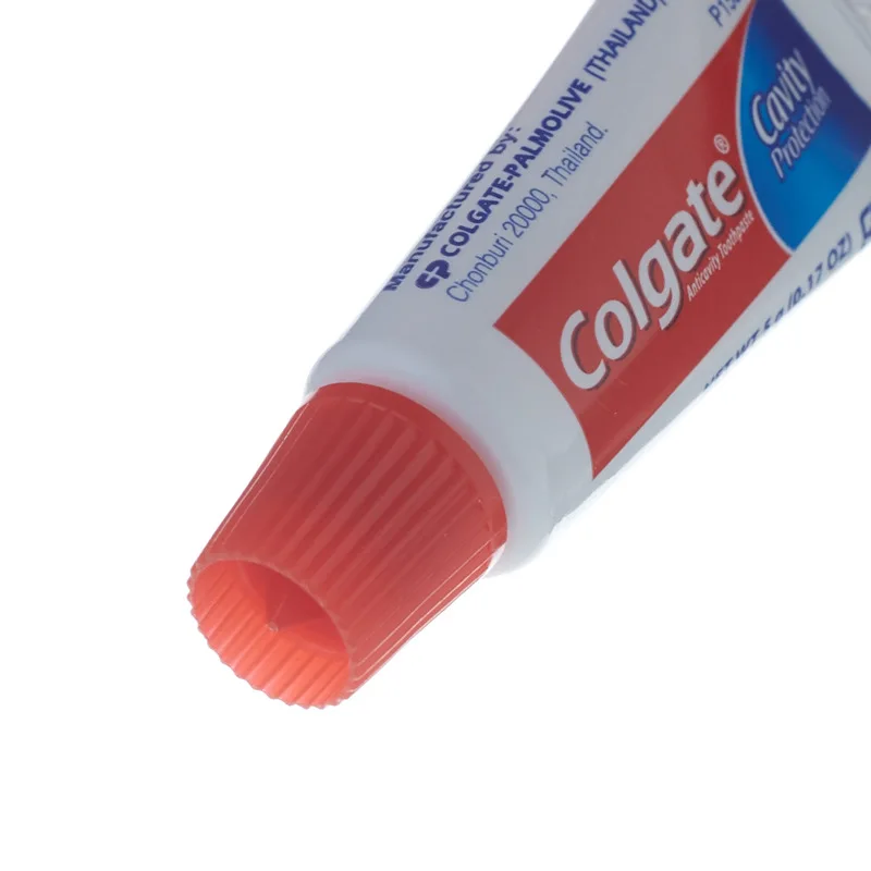 Colgate English Version 5g Disposable Toothpaste Hotel B&B Spa Resort Air Travel Toothpaste