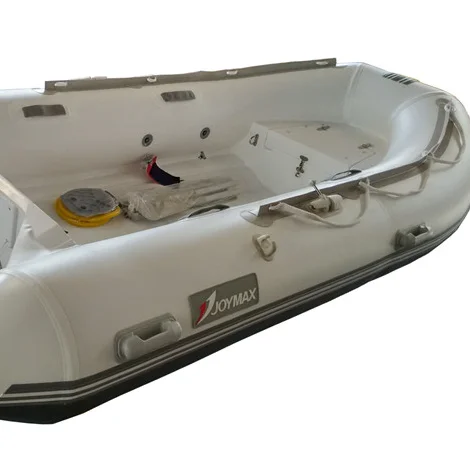 3.3m Rowing CE Europe PVC/Hypalon Orca Fiberglass Double Hull Inflatable Boat 3Capacity RIB330