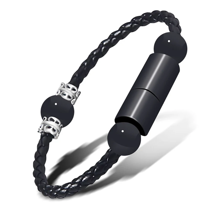 Hot sale Portable Leather Bracelet USB Cable For Apple Cell Phone USB-C Charging Data for iphone