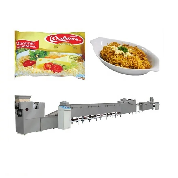 Automatic  Indomie Non- fried Instant Noodles Production Line Instant noodles Making Machine wheat flour