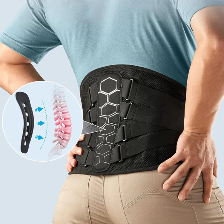 Manufacturer back support posture  Lumbar Decompression Lower Back Lumbar support belt relieving lower back pain and waist belt