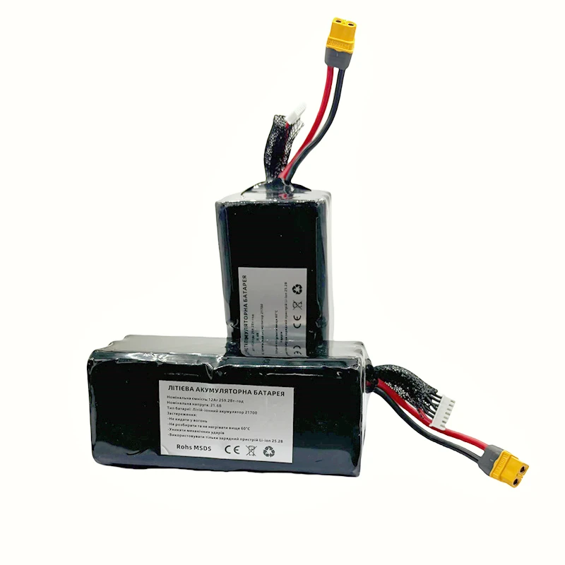 FPV Drone Battery 6S3P 22.8V 12000mAh HV lipo SAM 40T Battery XT60 For 7-8inch 400-450mm X8 10inch FPV