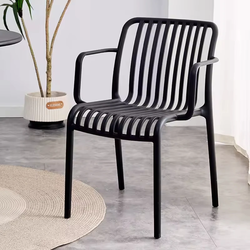High quality stacked Garden outdoor chair courtyard outdoor balcony garden metal iron chairs garden chairs