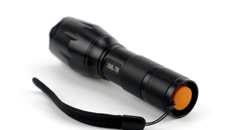  Outdoor 1200 Lumen XML T6 Waterproof LED Zoomable Military Tactical Self Defensive Camping