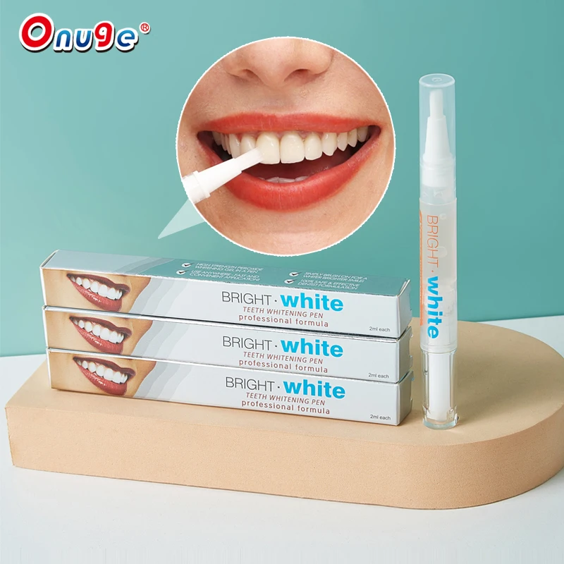 Perfect Smile Dazzling White Sodium Bicarbonate Teeth Whitening Home Gel Natural Fruit Flavor Teeth Whitening brush pen