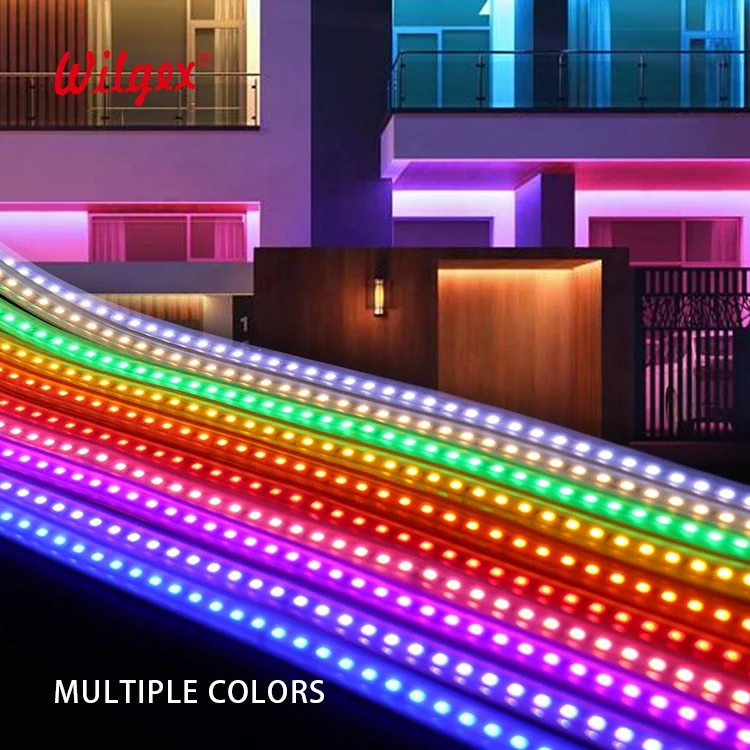 Подводная Светодиодная лента Водонепроницаемый IP68 тонкий SMD 2835 4000 К 6000 3000 24 В RGB