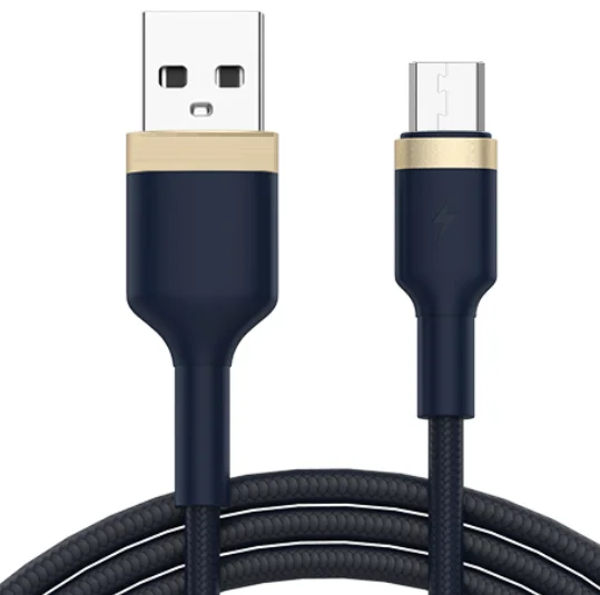 New Design 0.2m 1m 1.2m 1.8m 2m 3m Customized Special Module Micro USB V8 Charger Cable