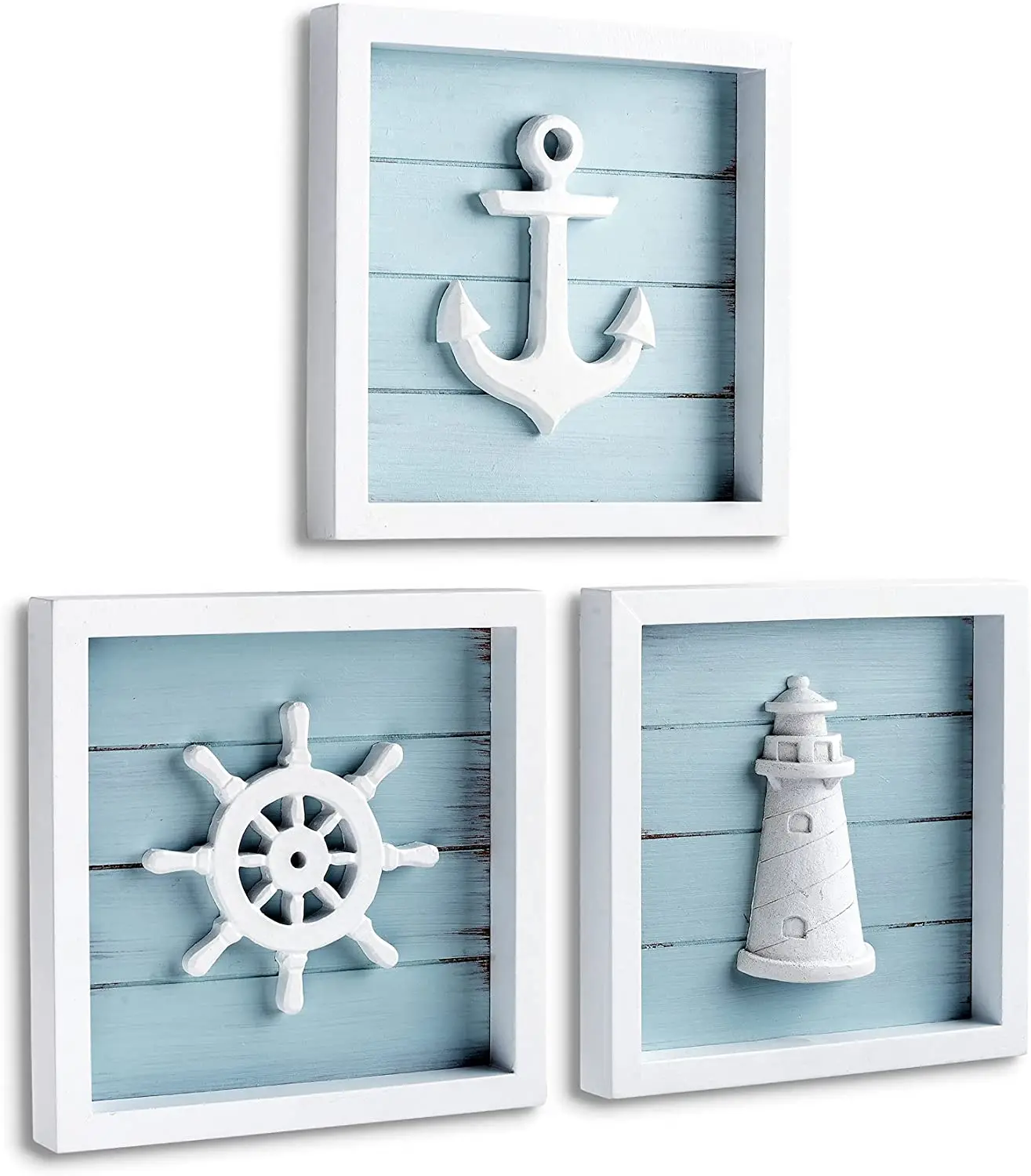 Wall Art,Wall Decor Interchangeable Seasonal Canvas Picture Framed Decorative Watercolor Painting with 3 Solid,Fall Decor Sign