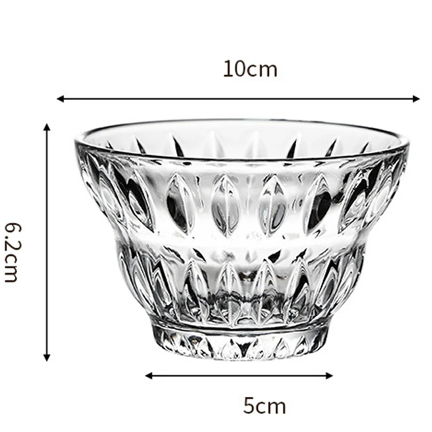 Ice cream bowl INS wind restaurant cafe glass home dessert milkshake cup salad trifle glass bowl