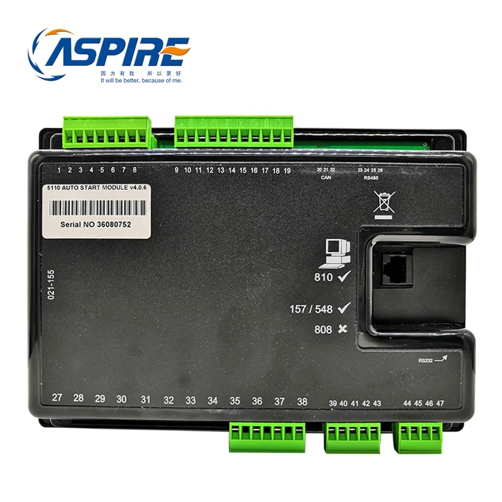 
Diesel Automatic Generator Parts Controller 5110 Control Model 