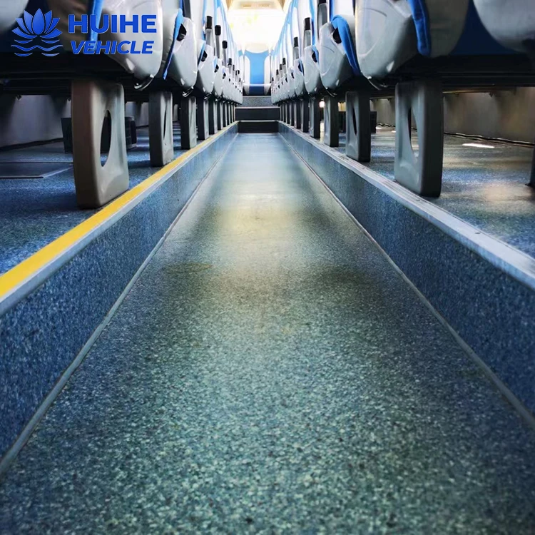 Good Condition Used Higer Bus 55 Seater Bus with Diesel Engine Euro 3 Coach in Africa second hand buses for sale