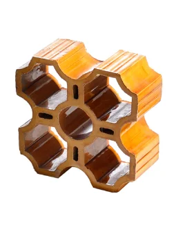 Traditional flower glazing block ceramic hollow brick