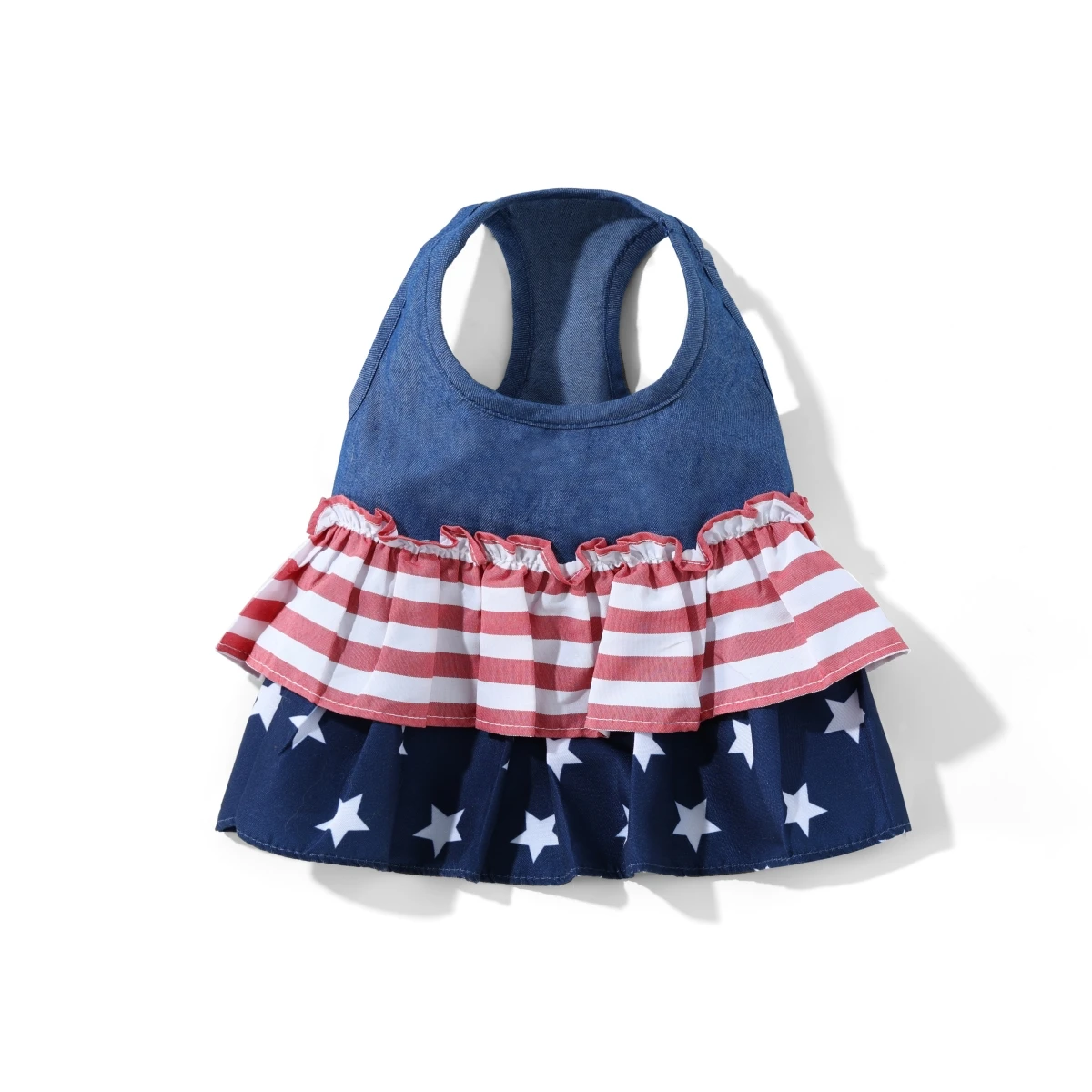 Производитель UFBemo модная дизайнерская летняя одежда небольшого размера американская карта для домашних животных аксессуары плащ собак