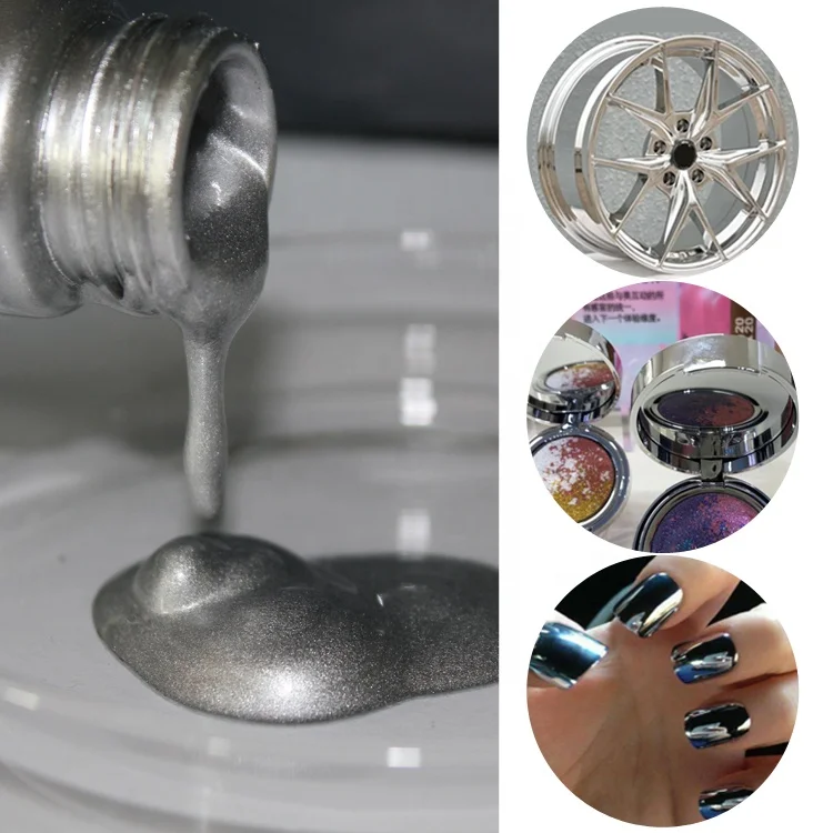 Mirror bright effect VMP aluminium pigment for nail polish