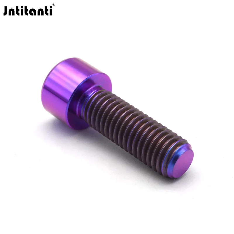 Jntitanti Automobile Vehicle Car Motorcycle Bike New Style M5 M6 M8 M10 M12 M14 Gr.5 Titanium Alloy Hex Socket Bolts Screw