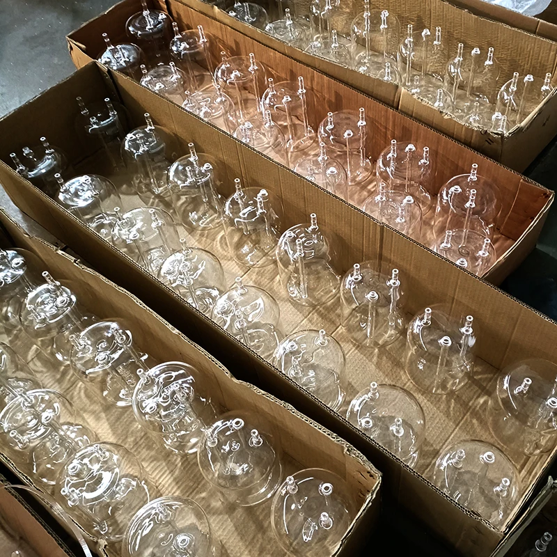 Wholesale polished quartz crystal glass test tube