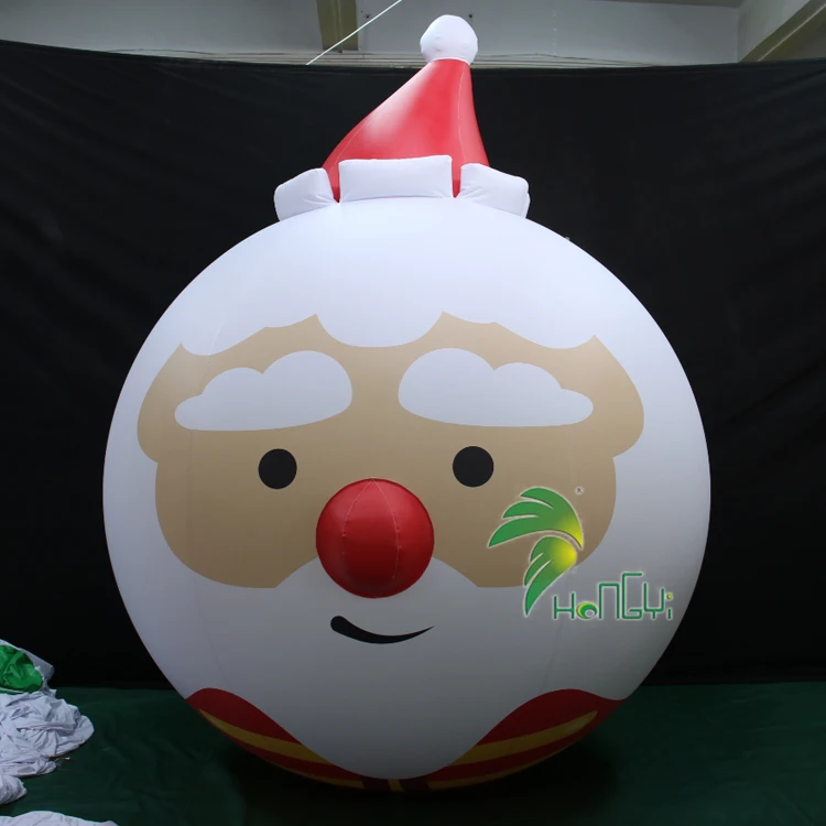Custom Inflatables Christmas Santa Advertising Inflatables Balloon for Christmas Decoration