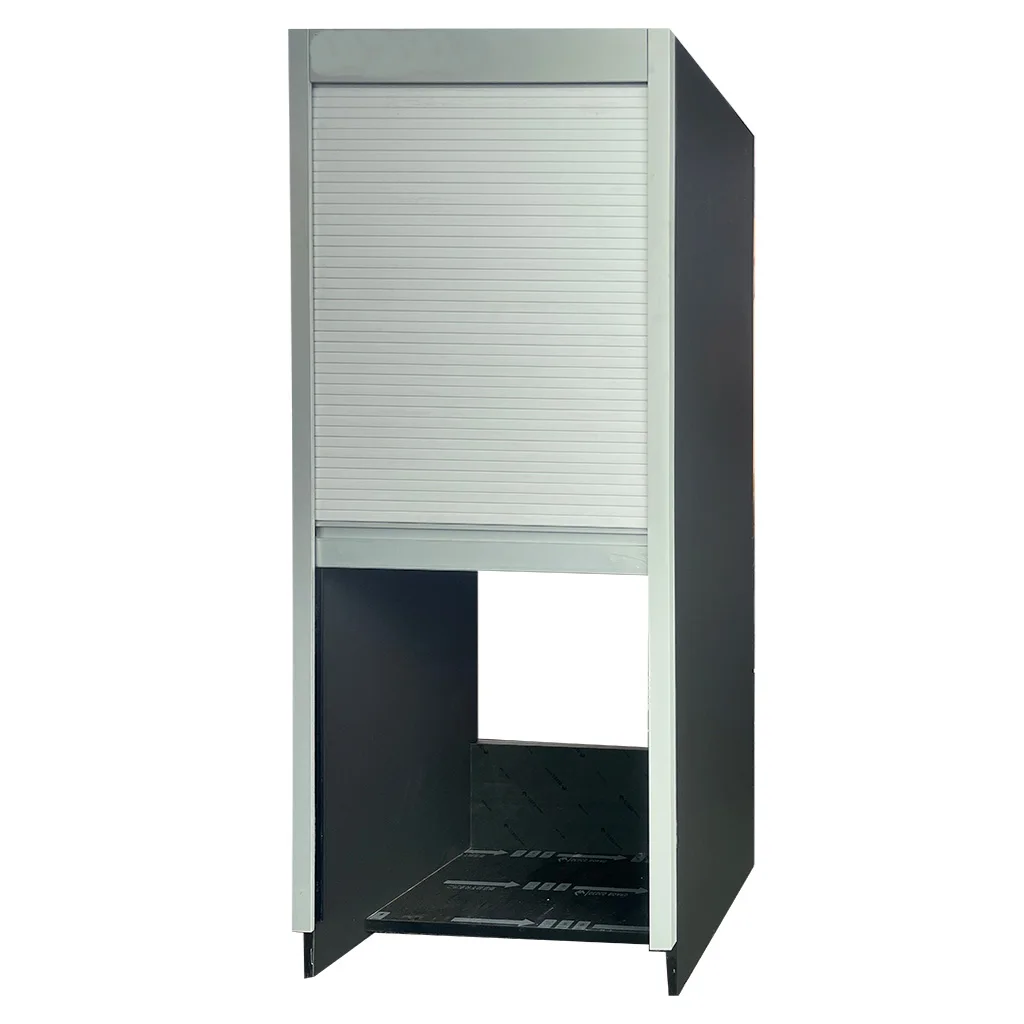 Vertical PVC roller shutter cabinet tambour door customized in size and 5 colors by RUIZHAN factory