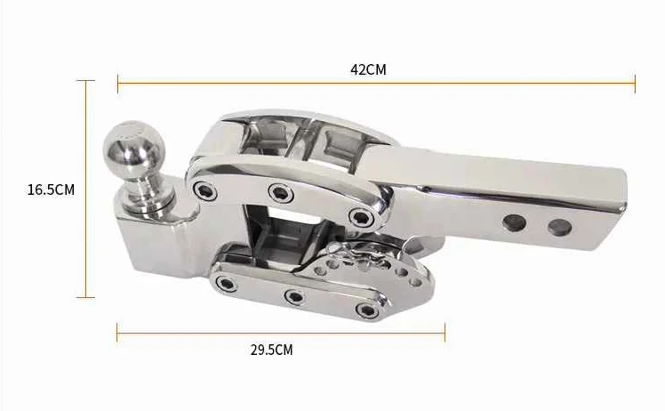 Тяжелый буксировочный крюк 4X4 для морского лодки, прицепа, сцепка, шаровое Крепление, Натяжной крючок для рейнджера