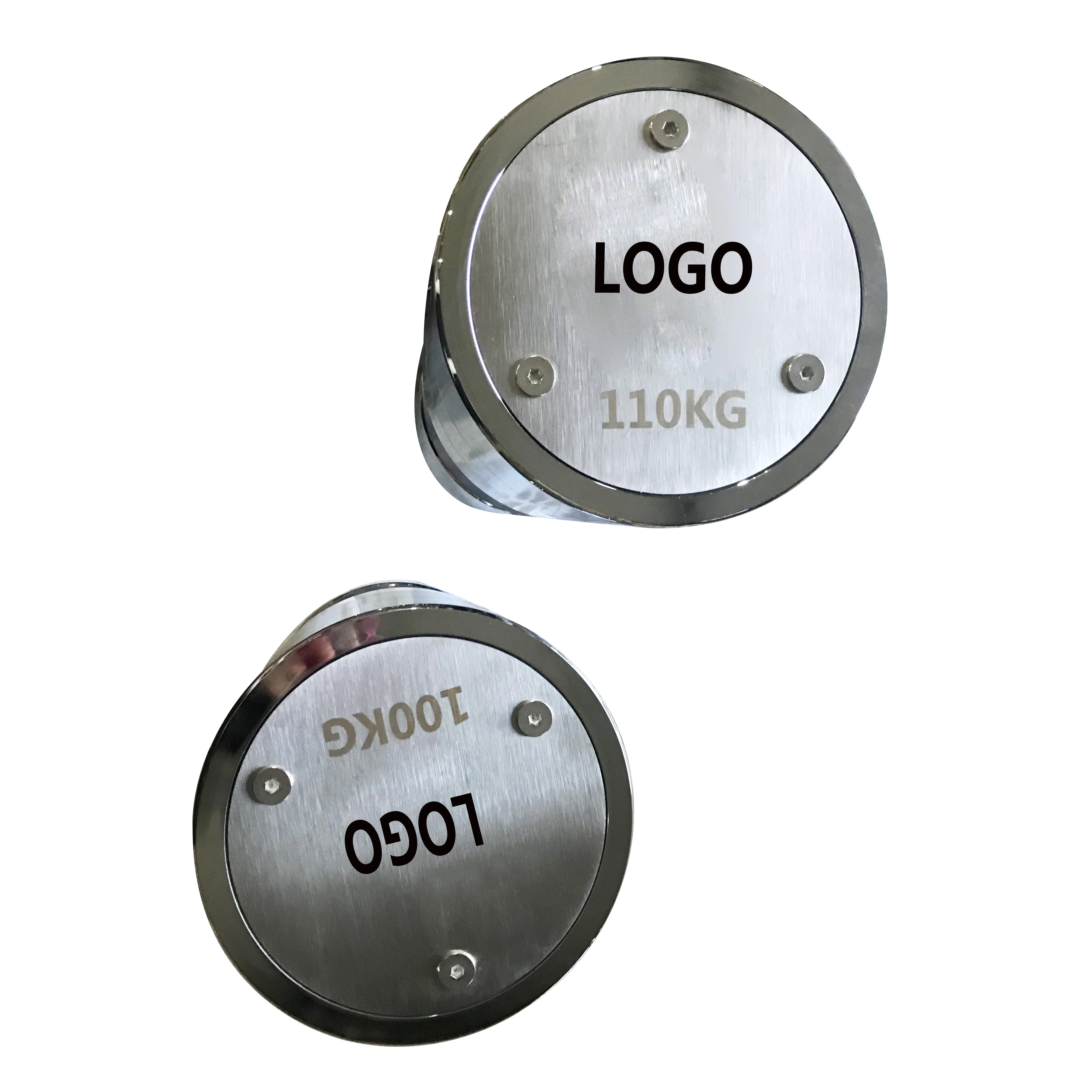 Factory Direct Sales Chrome Steel Dumbbell 100kg Fitness Equipment Mancuernas Set Free Weights