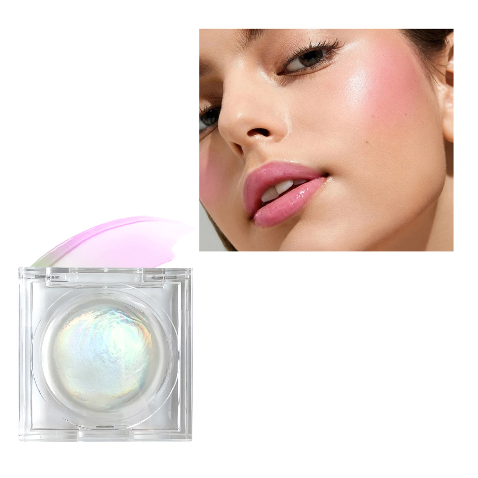 Natural Super pigmented Cream Blush Color Changing Blush Cruelty Free Vegan Cream Blush