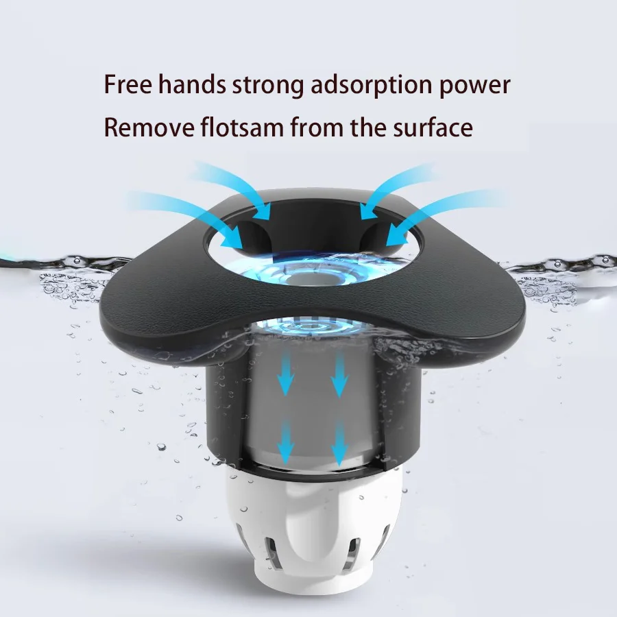 Automatic leaf foam above ground floating 25 square meters pool skimmers