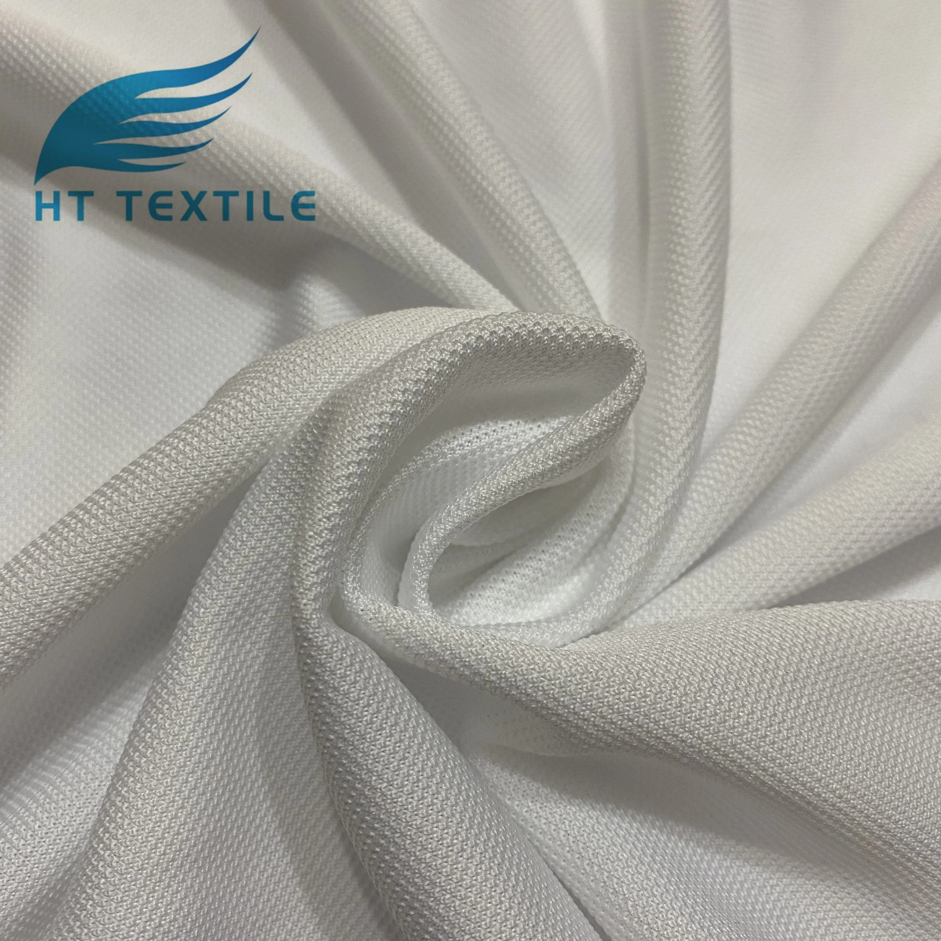 China supplier Eco-friendly 100%cotton pique PK knit jersey fabric for men polo shirt