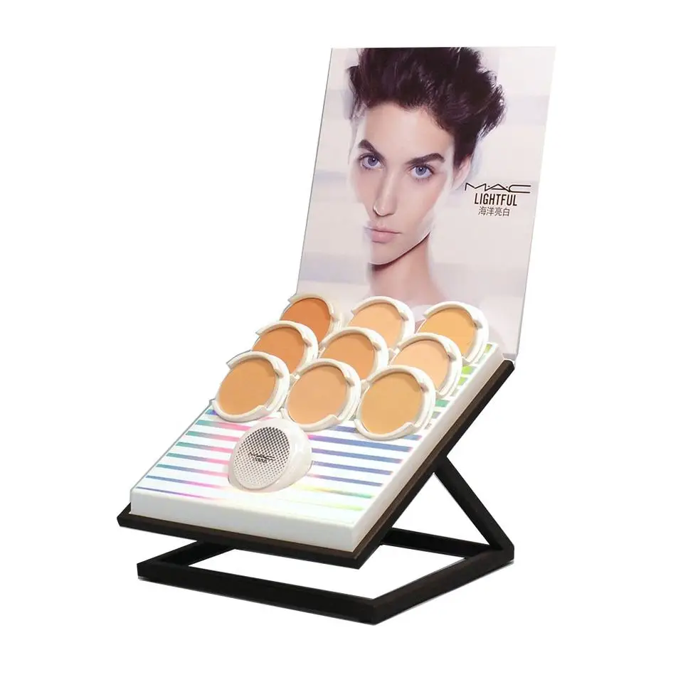 Professional Design Counter Top Acrylic Makeup Display Stand