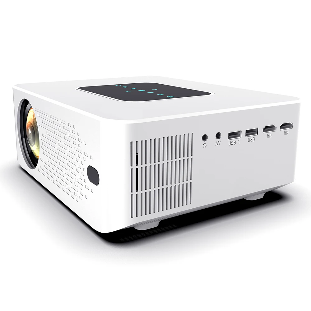 Android 9.0 Projector 4K 1080P 300 ANSI Lumens 2+32G RAM ROM 2.4G+5G WiFi  Interactive Projector Full HD LCD Home Theater Beamer