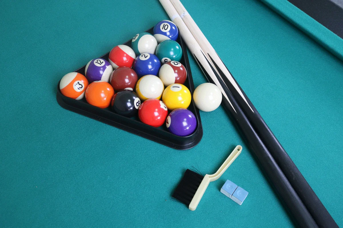 Wholesale Hot Selling Indoor Multi-Function Game Table Pool Billiard Tennis MDF Cushion PVC Pocket Includes All Accessories