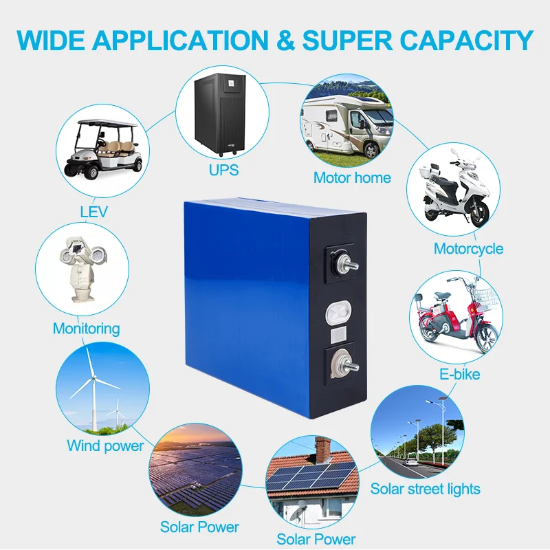 US EU Stock 4pcs 16pcs Rechargeable Lithium ion battery Lifepo Batteries Grade A 3.2v 271ah 280ah Lifepo4 with Stud