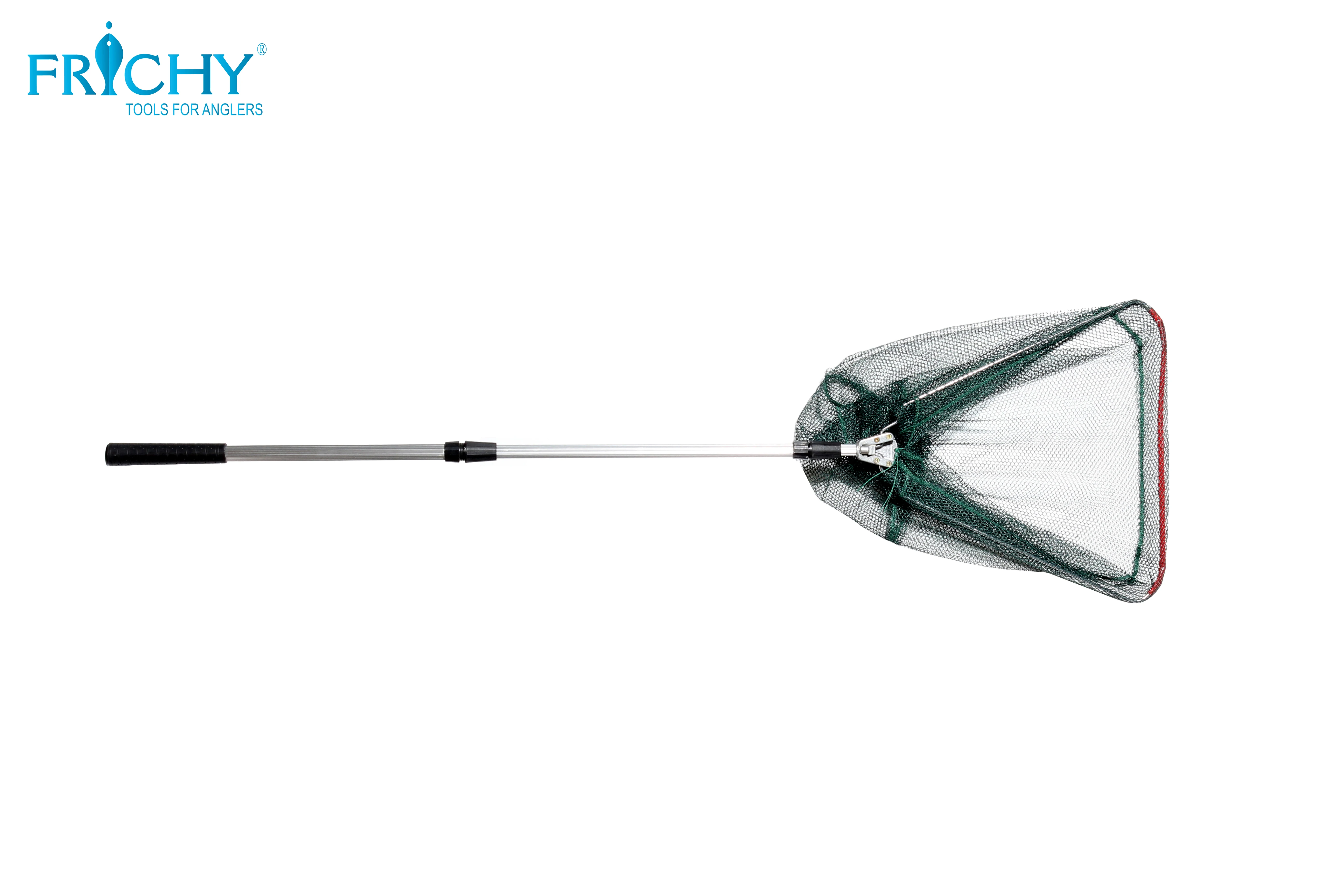 XN101 Best Quality 51 Inch Triangle Fishing Landing Net With Telescoping Pole Handle