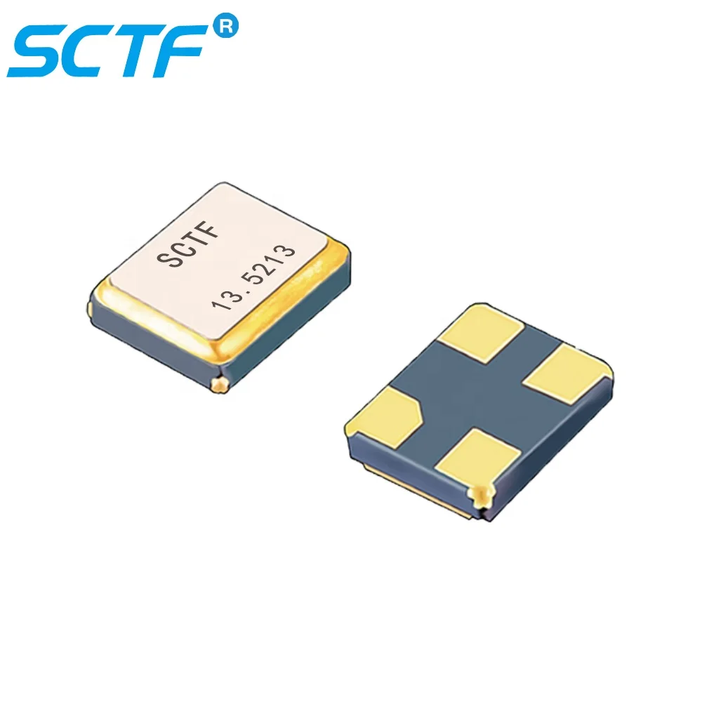 SCTF Electronic Component Crystals 3225 3.2*2.5mm XTAL 13.5213MHZ 8pF 30ppm SMD 4PIN