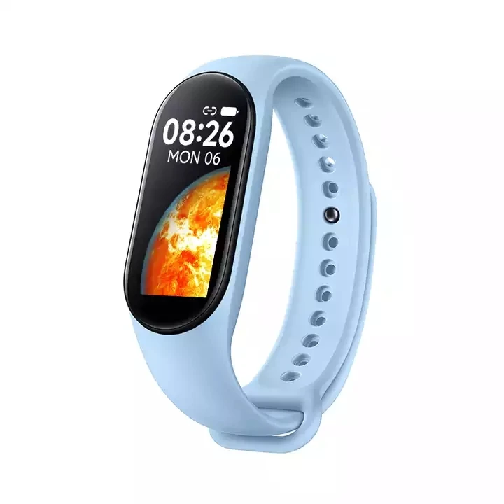 Fitness Tracker Band Smartwatch 0.96 Inch Screen Smart Fitness Tracker Watch Bracelet Sport Health Smart Band M7