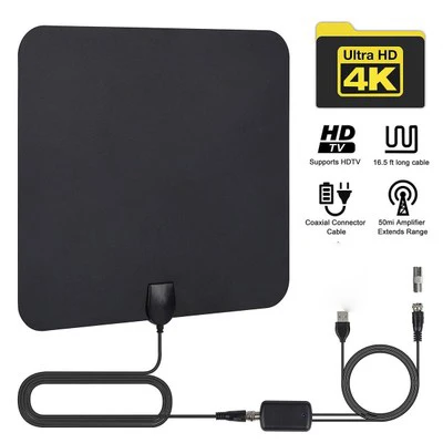  Прозрачный HD цифровой усилитель для помещений UHF спутниковая Vhf Hdtv ТВ