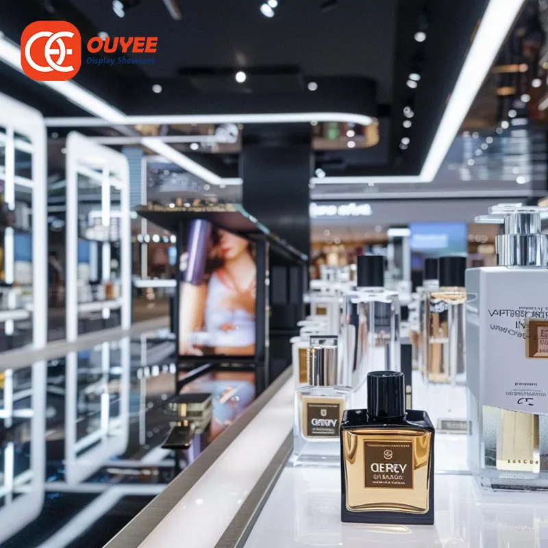 Manufacturer Custom Shop Display Ideas Large Kiosk Perfume Bottles Ideas For Perfume Storage Shelf