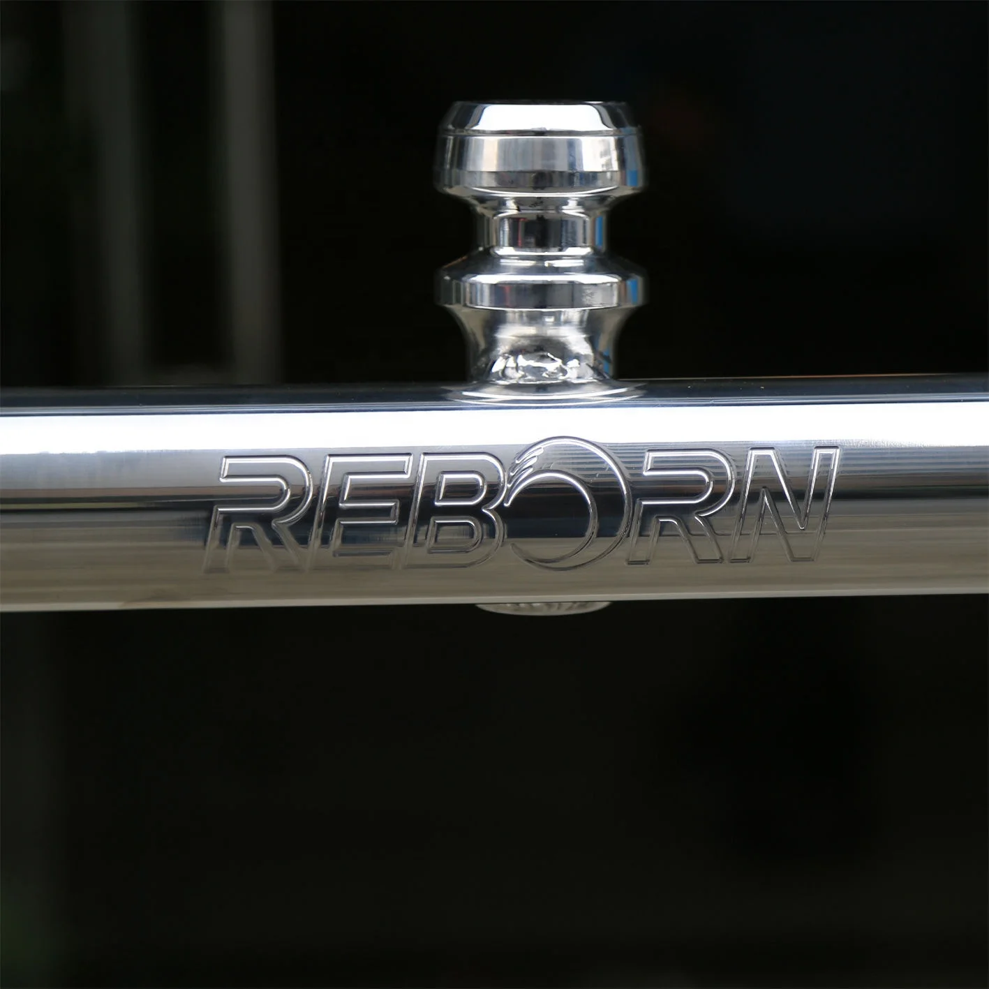 Reborn Elevate Boat Wakeboard Tower Glossy Black Coated 5 Years Warranty Wake Tower