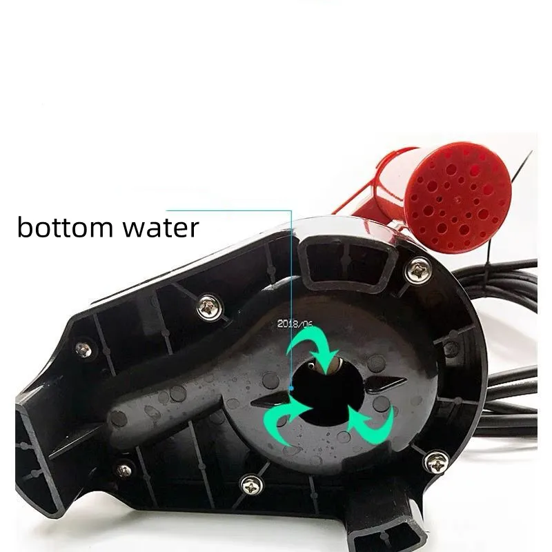 Fountain fish pond circulation large flow stainless steel submersible pump 50W100W200W400W750W water pump
