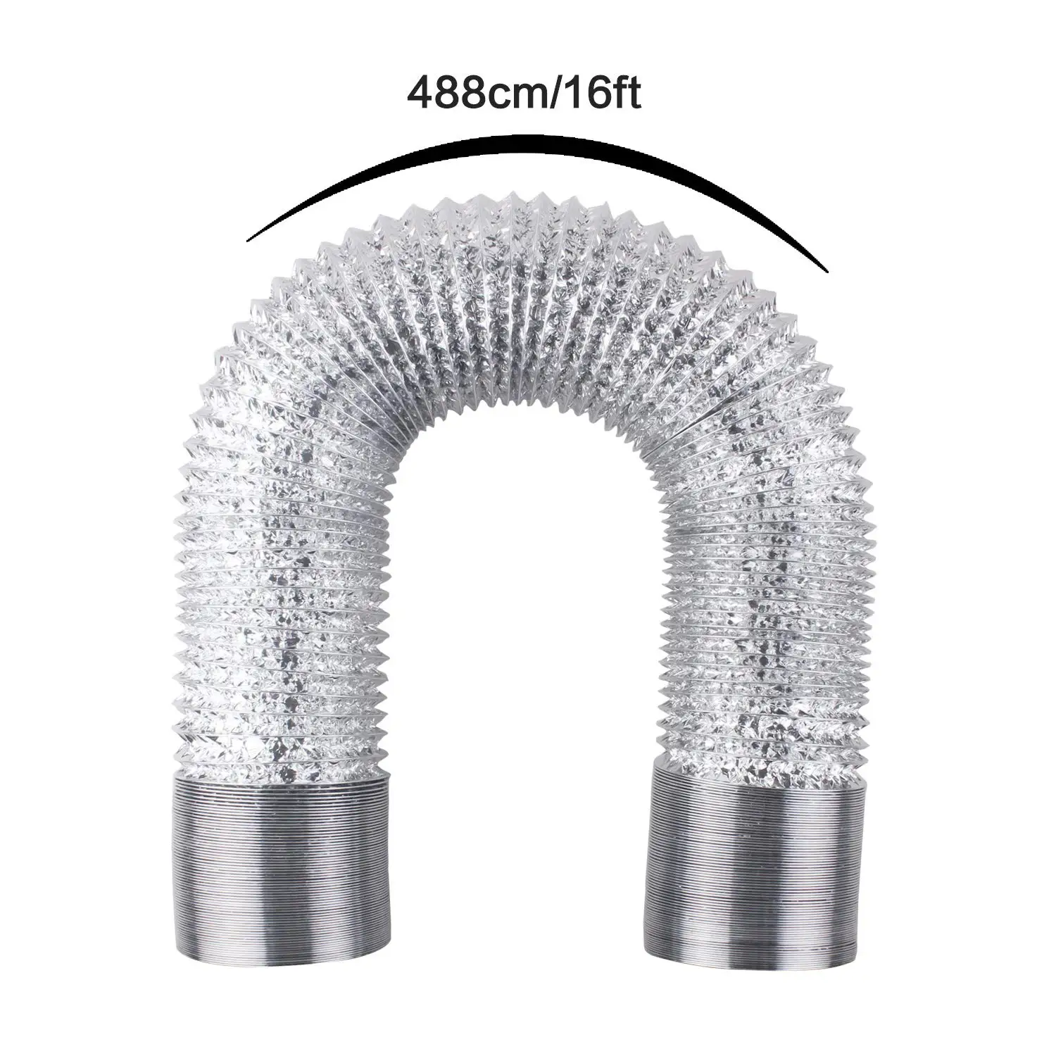 Складной воздуховод Shenzhen, телескопическая трубка, алюминиевая трубка из фольги