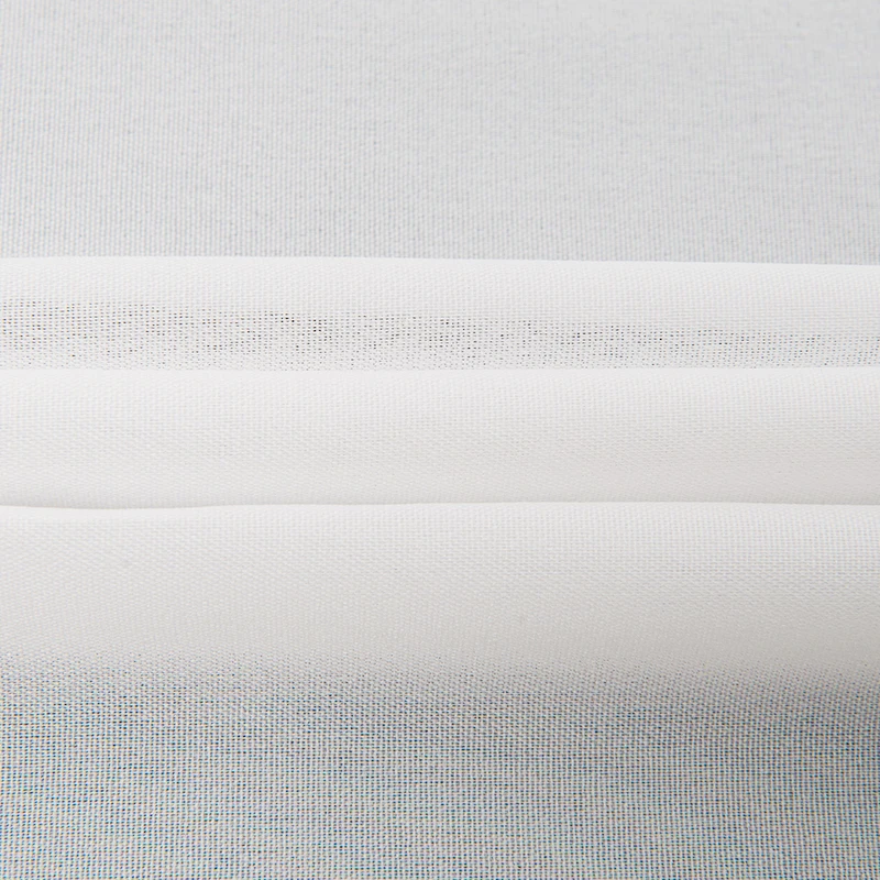 Wholesale of hot style new design middle weight iron on water jet loom woven interlining fabric white fusible interlinings
