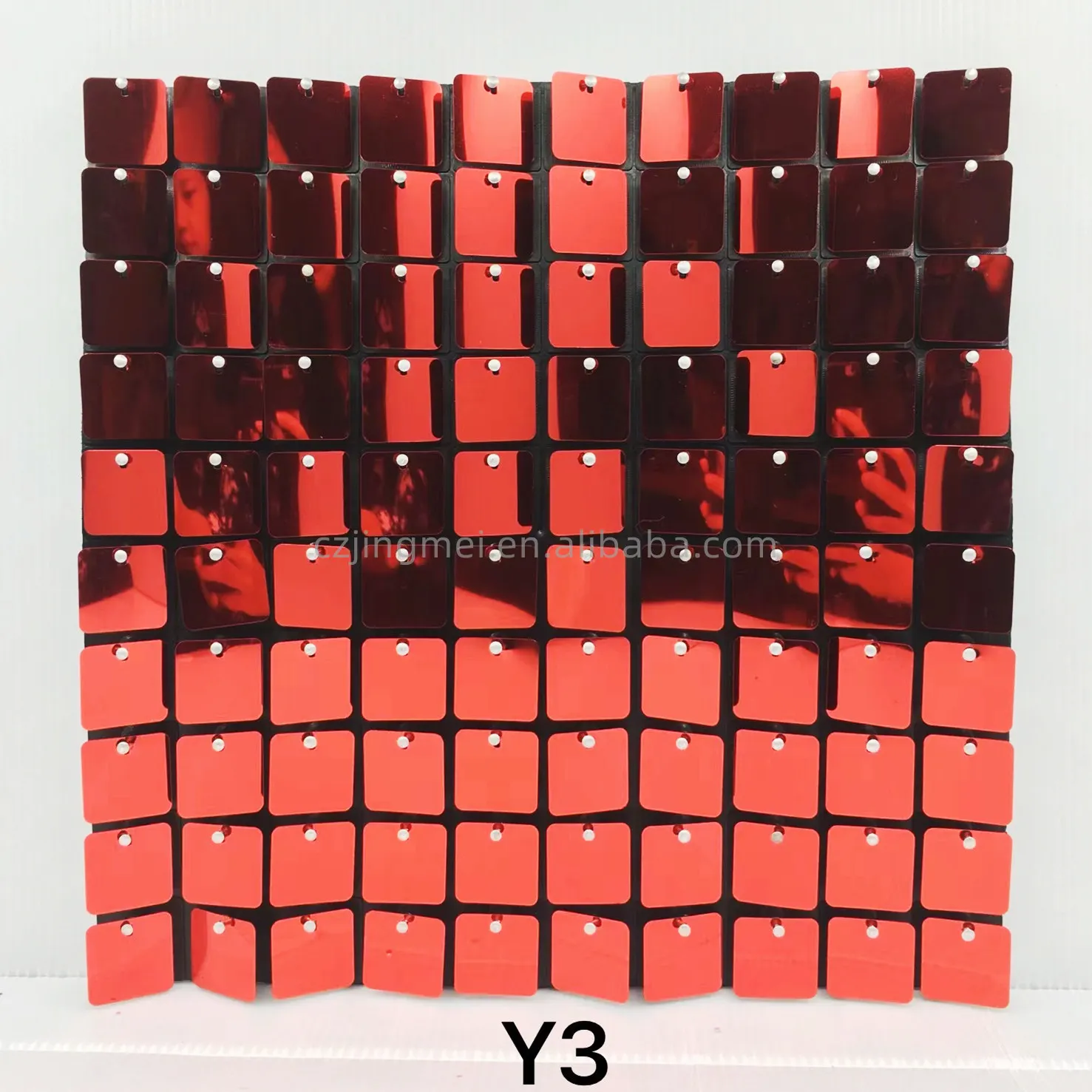 More than 100 colors of transparent mesh panel glitter sequins wall panel backdeck party birthday wedding decor